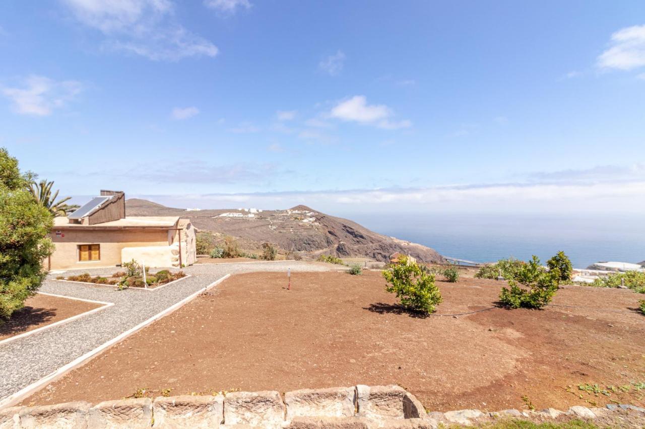 Flatguest Charming House + Pool + Terrace + Views Villa Santa Maria de Guia de Gran Canaria Eksteriør bilde