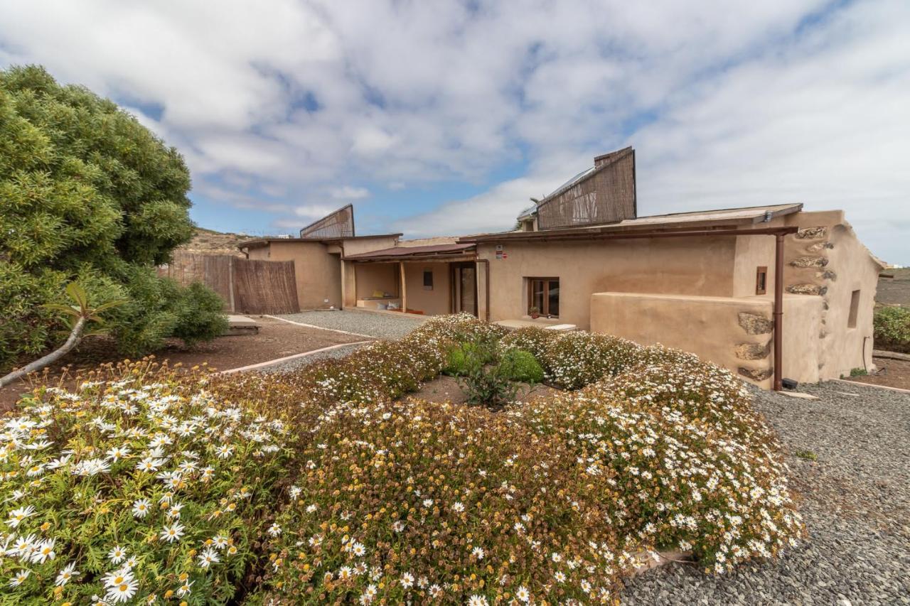 Flatguest Charming House + Pool + Terrace + Views Villa Santa Maria de Guia de Gran Canaria Eksteriør bilde