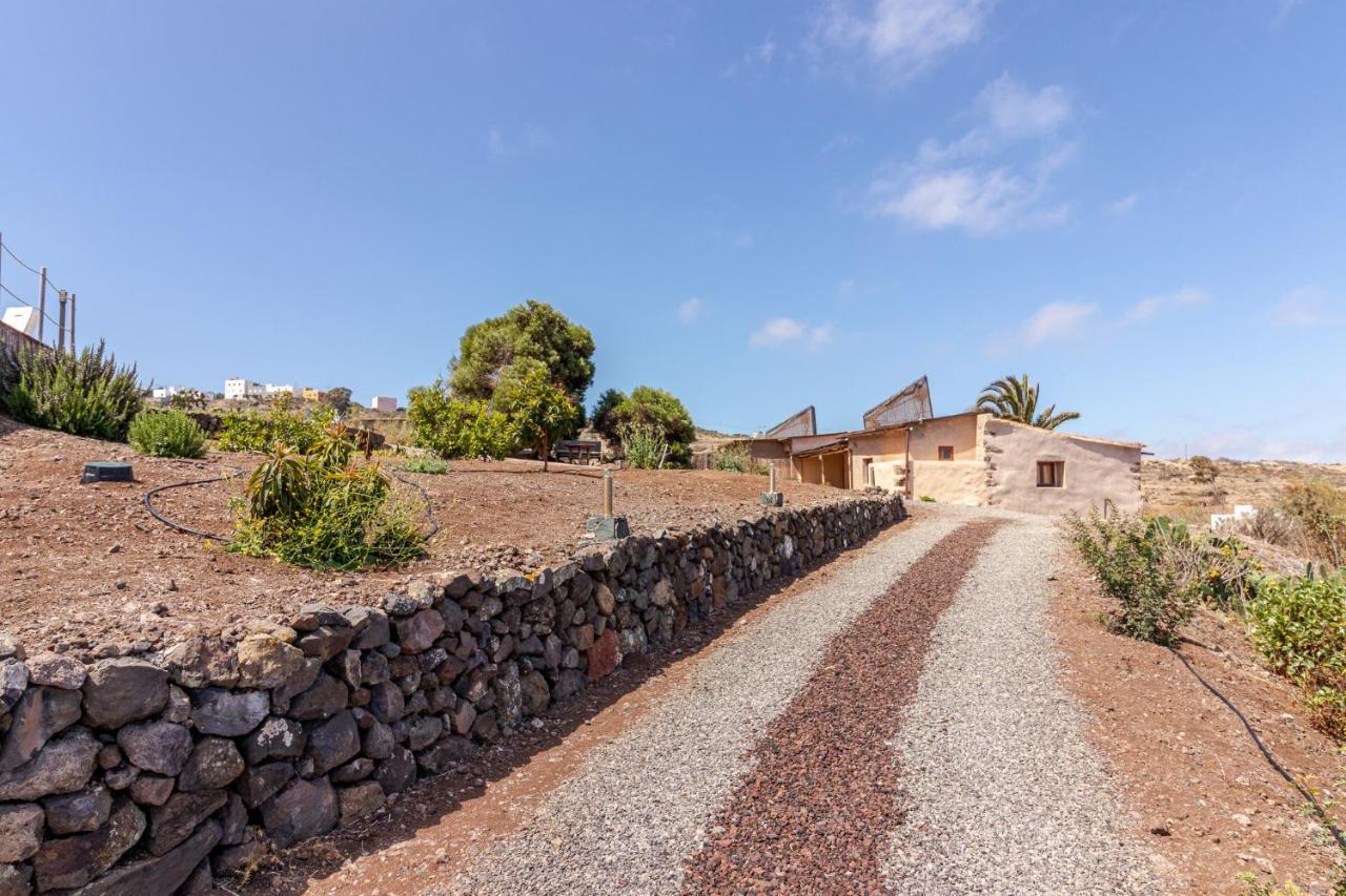 Flatguest Charming House + Pool + Terrace + Views Villa Santa Maria de Guia de Gran Canaria Eksteriør bilde