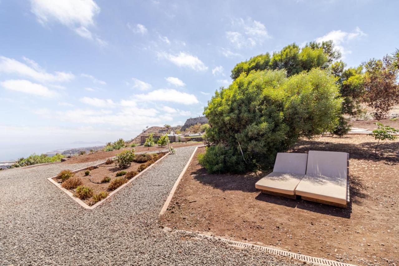 Flatguest Charming House + Pool + Terrace + Views Villa Santa Maria de Guia de Gran Canaria Eksteriør bilde